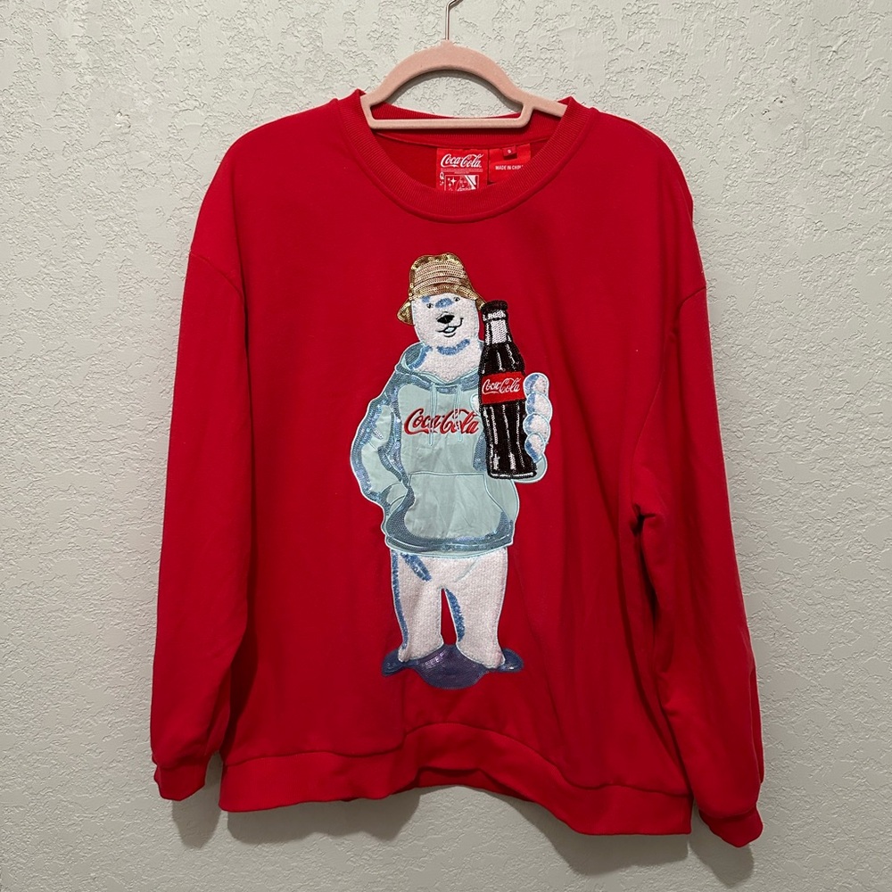 Queen of Sparkles Coca Cola Sweatshirt